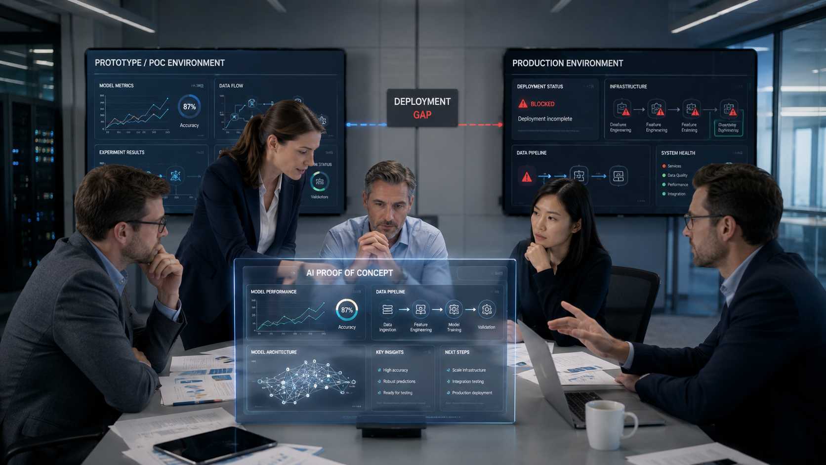 Why AI Proof-of-Concept Projects Never Reach Production