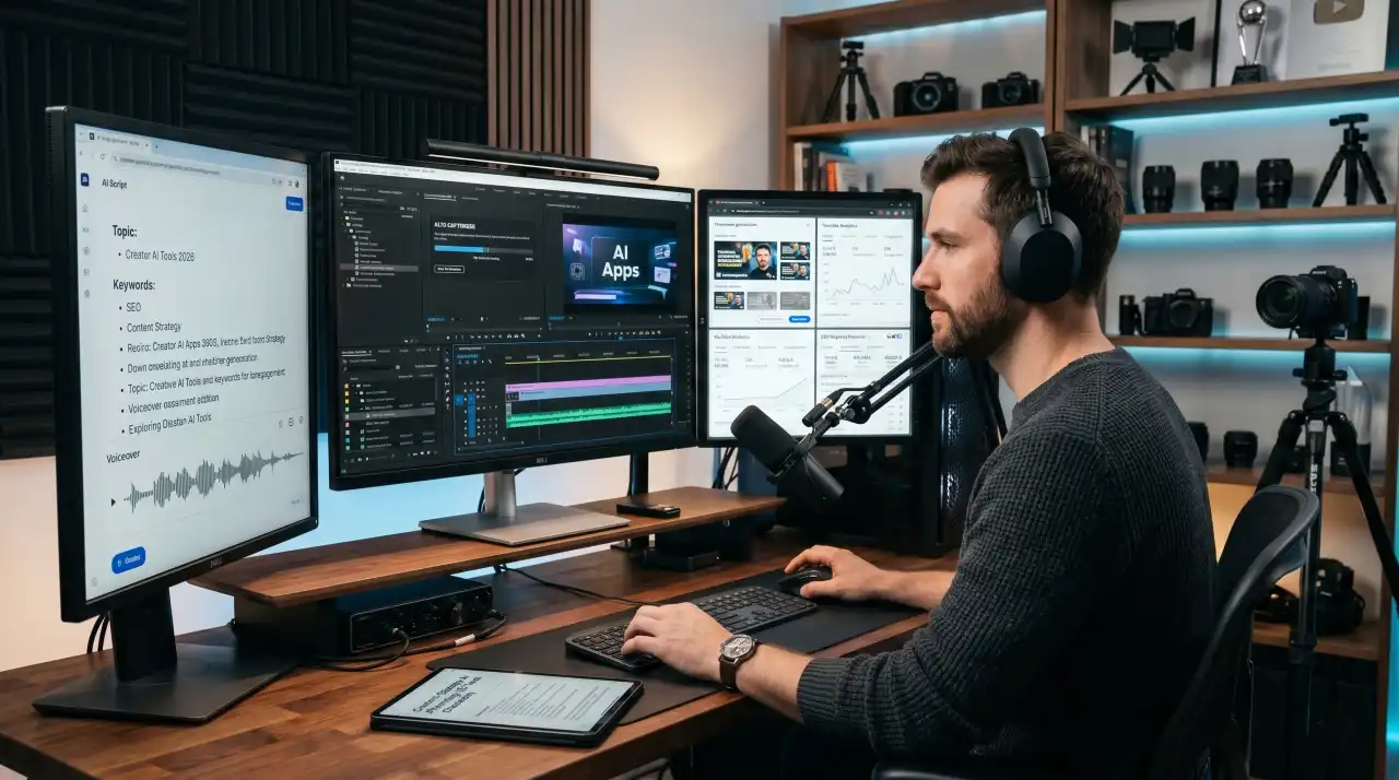 Best AI Apps for YouTubers in 2026 (15 Tools to Create Better Videos)