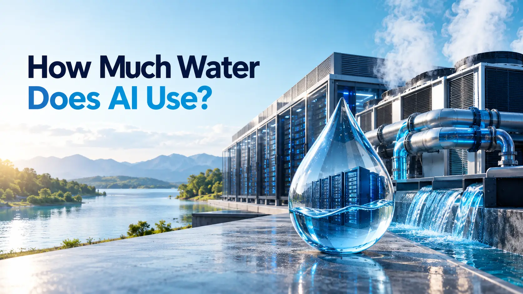 How Much Water Does AI Use? The Real Environmental Cost of AI