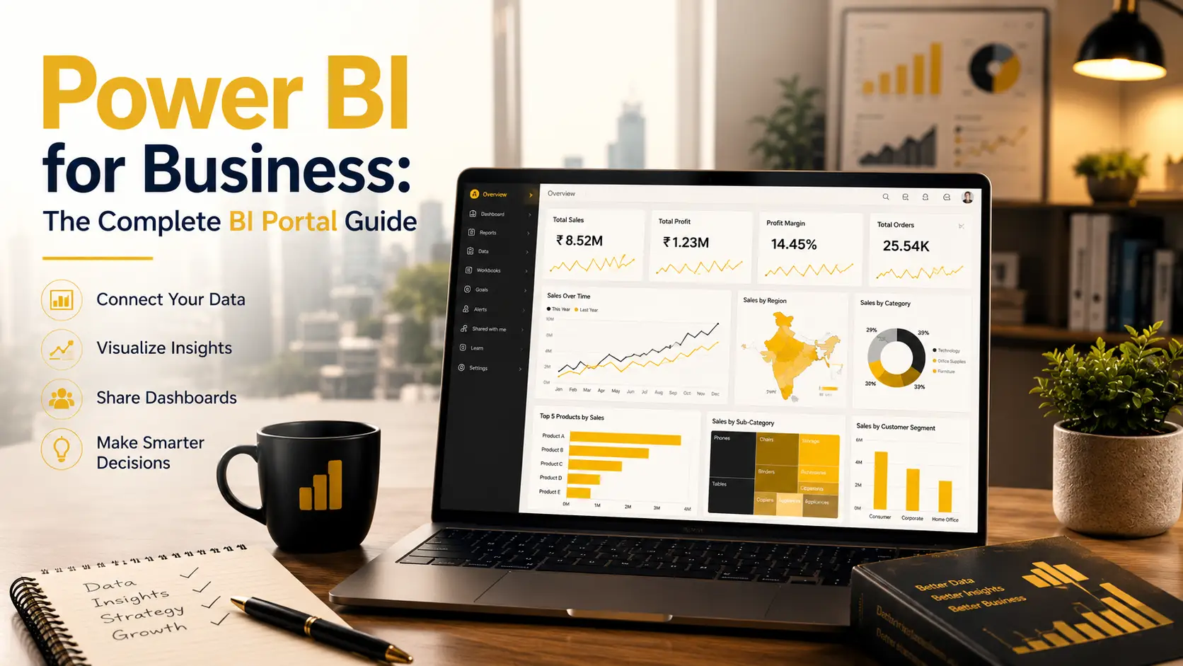 Power BI for Business: The Complete Guide to Building a Business Intelligence Portal That Actually Gets Used