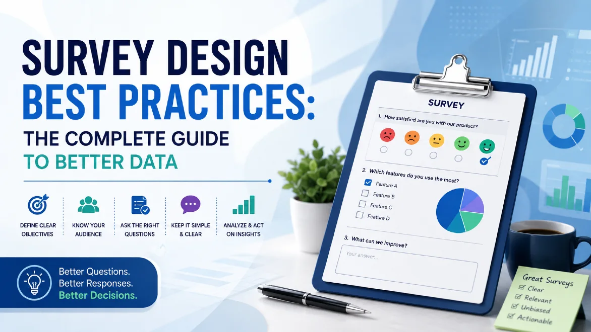 Survey Design Best Practices: The Complete Guide to Better Data
