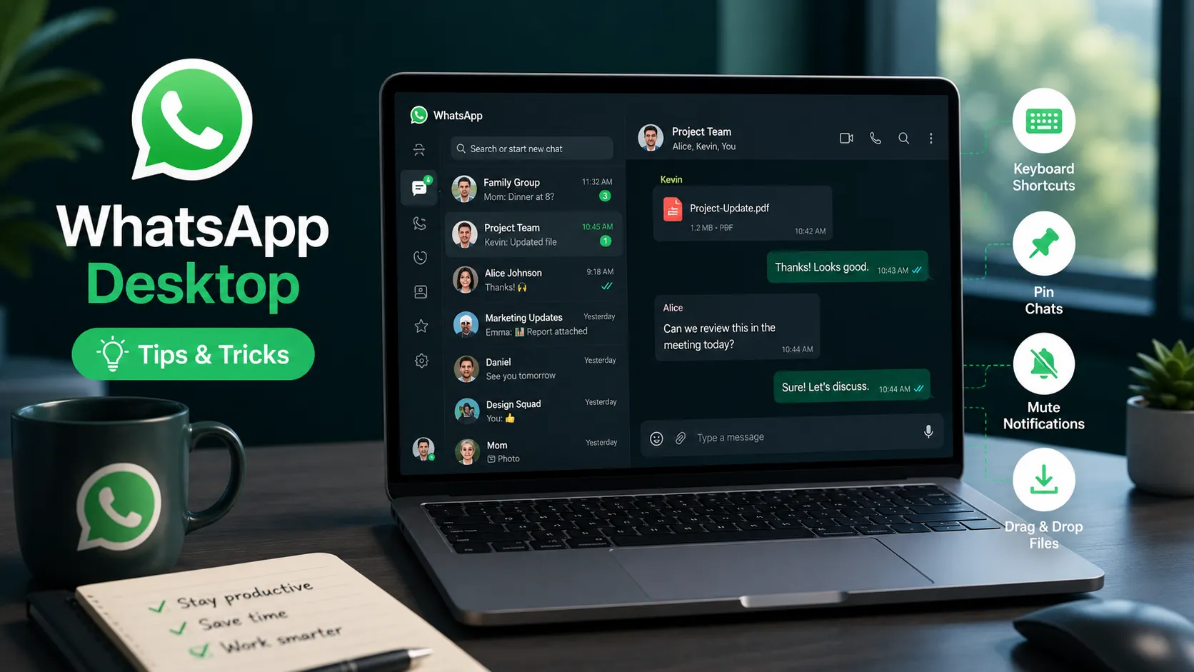 WhatsApp Desktop App: Tips and Tricks You Should Know